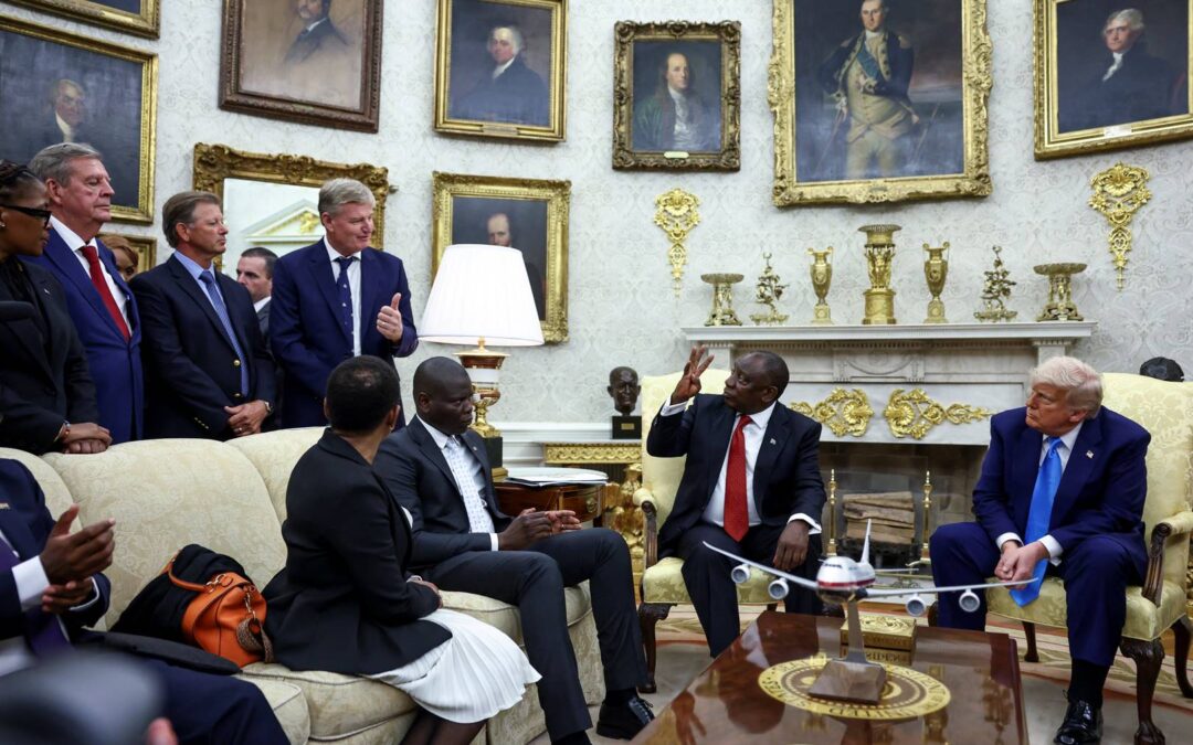 Trump hou voet by stuk oor Afrikaners se “Volksmoord”